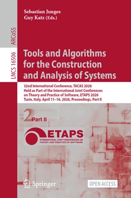 Abbildung von Junges / Katz | Tools and Algorithms for the Construction and Analysis of Systems | 1. Auflage | 2026 | beck-shop.de