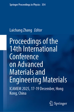 Abbildung von Zhang | Proceedings of the 14th International Conference on Advanced Materials and Engineering Materials | 1. Auflage | 2026 | beck-shop.de