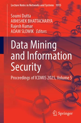 Abbildung von Dutta / BHATTACHARYA | Data Mining and Information Security | 1. Auflage | 2026 | beck-shop.de