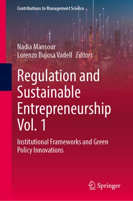 Abbildung von Mansour / Bujosa Vadell | Regulation and Sustainable Entrepreneurship Vol. 1 | 1. Auflage | 2026 | beck-shop.de
