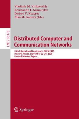 Abbildung von Vishnevskiy / Samouylov | Distributed Computer and Communication Networks | 1. Auflage | 2026 | beck-shop.de