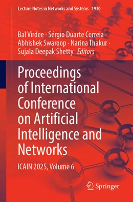 Abbildung von Virdee / Duarte Correia | Proceedings of International Conference on Artificial Intelligence and Networks | 1. Auflage | 2026 | beck-shop.de