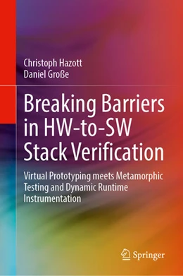 Abbildung von Hazott / Große | Breaking Barriers in HW-to-SW Stack Verification | 1. Auflage | 2026 | beck-shop.de
