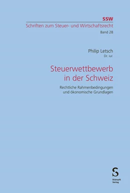 Abbildung von Letsch | Steuerwettbewerb in der Schweiz | 1. Auflage | | 28 | beck-shop.de