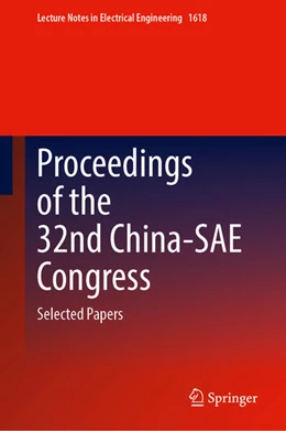 Abbildung von Proceedings of the 32nd China-SAE Congress | 1. Auflage | 2026 | beck-shop.de