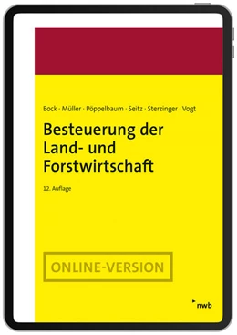 Abbildung von Bock / Müller | Besteuerung der Land- und Forstwirtschaft | 12. Auflage | 2026 | beck-shop.de