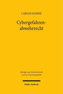 Abbildung von Kemper | Cybergefahrenabwehrrecht | 1. Auflage | 2026 | beck-shop.de