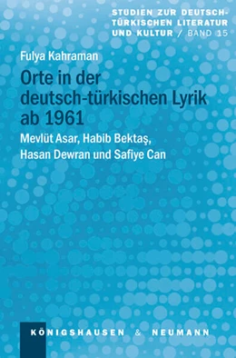 Abbildung von Kahraman | Orte in der deutsch-türkischen Lyrik ab 1961 | 1. Auflage | 2026 | 15 | beck-shop.de