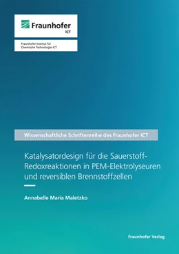 Abbildung von Maletzko | Katalysatordesign für die Sauerstoff-Redoxreaktionen in PEM-Elektrolyseuren und reversiblen Brennstoffzellen | 1. Auflage | 2026 | beck-shop.de