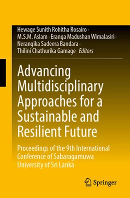 Abbildung von Rosairo / Aslam | Advancing Multidisciplinary Approaches for a Sustainable and Resilient Future | 1. Auflage | 2026 | beck-shop.de