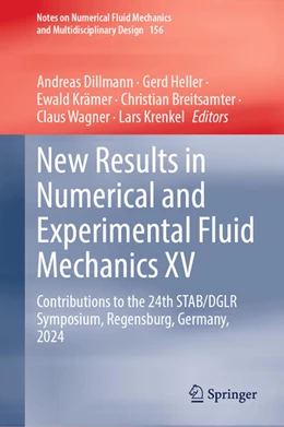 Abbildung von Dillmann / Heller | New Results in Numerical and Experimental Fluid Mechanics XV | 1. Auflage | 2026 | beck-shop.de