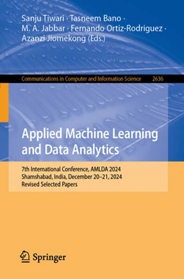 Abbildung von Tiwari / Bano | Applied Machine Learning and Data Analytics | 1. Auflage | 2026 | beck-shop.de
