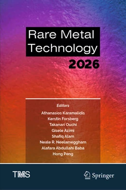 Abbildung von Karamalidis / Forsberg | Rare Metal Technology 2026 | 1. Auflage | 2026 | beck-shop.de
