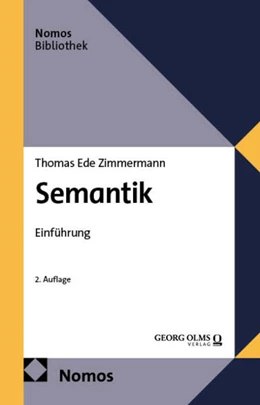 Abbildung von Zimmermann | Semantik | 2. Auflage | 2026 | beck-shop.de