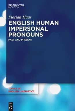 Abbildung von Haas | English Human Impersonal Pronouns | 1. Auflage | 2026 | beck-shop.de