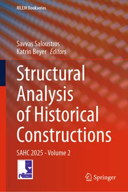 Abbildung von Saloustros / Beyer | Structural Analysis of Historical Constructions | 1. Auflage | 2026 | beck-shop.de