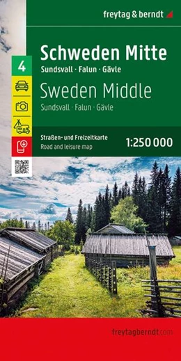 Abbildung von Freytag & Berndt | freytag & berndt Straßenkarte Schweden Mitte 1:250.000 | 1. Auflage | 2026 | beck-shop.de