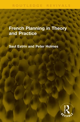 Abbildung von Estrin / Holmes | French Planning in Theory and Practice | 1. Auflage | 2026 | beck-shop.de