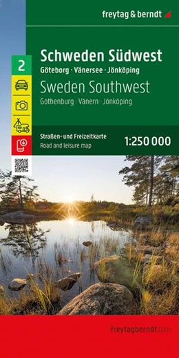 Abbildung von Freytag & Berndt | freytag & berndt Straßenkarte Schweden Südwest 1:250.000 | 1. Auflage | 2026 | beck-shop.de