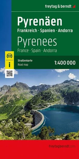 Abbildung von Freytag & Berndt | freytag & berndt Straßenkarte Pyrenäen, Frankreich - Spanien - Andorra 1:400.000 | 1. Auflage | 2026 | beck-shop.de