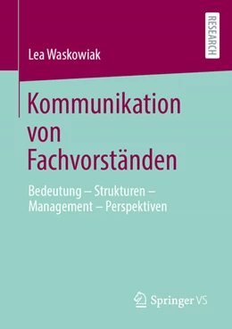 Abbildung von Waskowiak | Kommunikation von Fachvorständen | 1. Auflage | 2026 | beck-shop.de