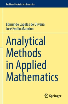 Abbildung von Capelas de Oliveira / Maiorino | Analytical Methods in Applied Mathematics | 1. Auflage | 2025 | beck-shop.de