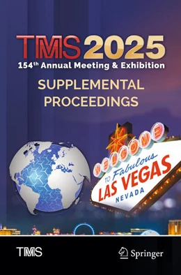 Abbildung von TMS 2025 154th Annual Meeting & Exhibition Supplemental Proceedings | 1. Auflage | 2026 | beck-shop.de