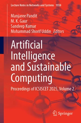 Abbildung von Pandit / Gaur | Artificial Intelligence and Sustainable Computing | 1. Auflage | 2026 | beck-shop.de
