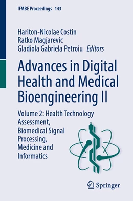 Abbildung von Costin / Magjarevic | Advances in Digital Health and Medical Bioengineering II | 1. Auflage | 2026 | beck-shop.de