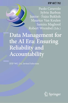 Abbildung von Ceravolo / Barbon Junior | Data Management for the AI Era: Ensuring Reliability and Accountability | 1. Auflage | 2026 | beck-shop.de