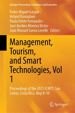 Abbildung von Gaspar / Ramadani | Management, Tourism, and Smart Technologies, Vol 1 | 1. Auflage | 2026 | beck-shop.de