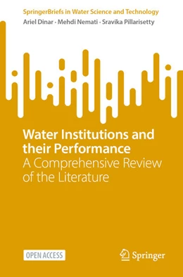 Abbildung von Dinar / Nemati | Water Institutions and their Performance | 1. Auflage | 2026 | beck-shop.de