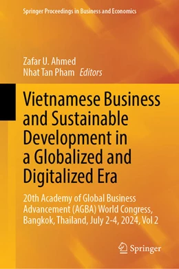 Abbildung von Ahmed / Pham | Vietnamese Business and Sustainable Development in a Globalized and Digitalized Era | 1. Auflage | 2026 | beck-shop.de