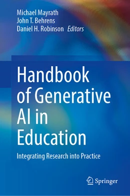 Abbildung von Mayrath / Behrens | Handbook of Generative AI in Education | 1. Auflage | 2026 | beck-shop.de