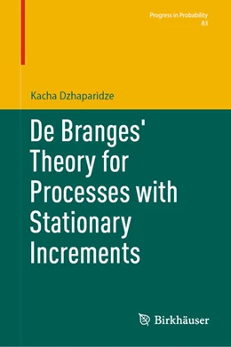 Abbildung von Dzhaparidze | De Branges' Theory for Processes with Stationary Increments | 1. Auflage | 2026 | beck-shop.de