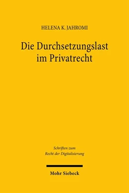 Abbildung von K. Jahromi | Die Durchsetzungslast im Privatrecht | 1. Auflage | 2026 | beck-shop.de