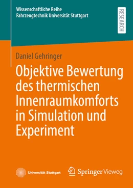 Abbildung von Gehringer | Objektive Bewertung des thermischen Innenraumkomforts in Simulation und Experiment | 1. Auflage | 2026 | beck-shop.de