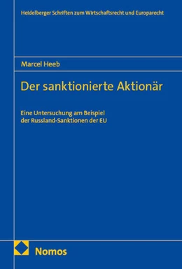 Abbildung von Der sanktionierte Aktionär | 1. Auflage | 2026 | beck-shop.de