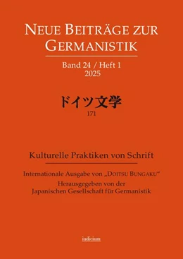 Abbildung von Neue Beiträge zur Germanistik, Band 24 / Heft 1 / 2025 | 1. Auflage | 2026 | beck-shop.de