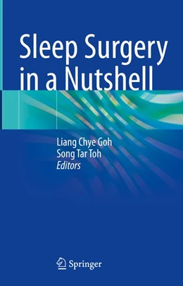 Abbildung von Goh / Toh | Sleep Surgery in a Nutshell | 1. Auflage | 2026 | beck-shop.de