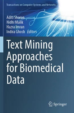 Abbildung von Sharan / Malik | Text Mining Approaches for Biomedical Data | 1. Auflage | 2025 | beck-shop.de