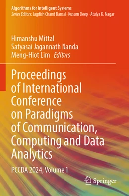 Abbildung von Mittal / Nanda | Proceedings of International Conference on Paradigms of Communication, Computing and Data Analytics | 1. Auflage | 2026 | beck-shop.de