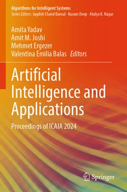 Abbildung von Yadav / Joshi | Artificial Intelligence and Applications | 1. Auflage | 2026 | beck-shop.de