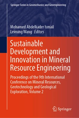 Abbildung von Ismail / Wang | Sustainable Development and Innovation in Mineral Resource Engineering | 1. Auflage | 2026 | beck-shop.de