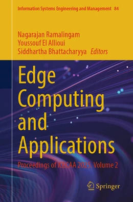 Abbildung von Ramalingam / El Allioui | Edge Computing and Applications | 1. Auflage | 2026 | beck-shop.de