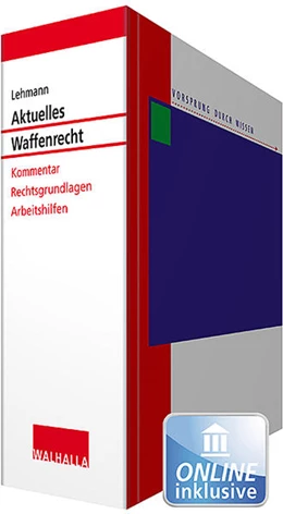 Abbildung von Lehmann | Aktuelles Waffenrecht • mit Aktualisierungsservice | 1. Auflage | 2018 | beck-shop.de