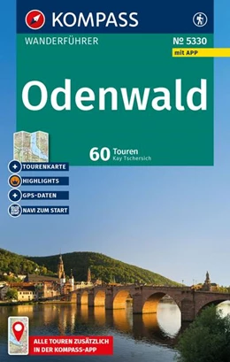 Abbildung von Tschersich | KOMPASS Wanderführer Odenwald, Bergstraße, Neckartal, Heidelberg, 60 Touren mit Extra-Tourenkarte | 1. Auflage | 2026 | beck-shop.de