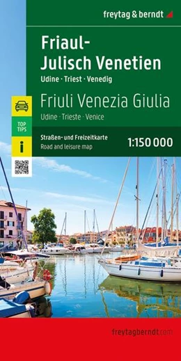 Abbildung von Freytag & Berndt | freytag & berndt Straßenkarte Friaul-Julisch Venetien 1:150.000 | 1. Auflage | 2026 | beck-shop.de