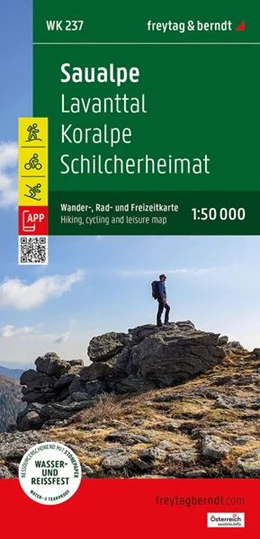 Abbildung von Freytag & Berndt | freytag & berndt Wanderkarte Saualpe, Region Lavanttal - Koralpe - Region Schilcherland 1:50.000 | 1. Auflage | 2026 | beck-shop.de