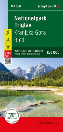 Abbildung von Freytag & Berndt | freytag & berndt Wanderkarte Nationalpark Triglav - Kranjska Gora - Planica - Bled 1:35.000 | 1. Auflage | 2026 | beck-shop.de